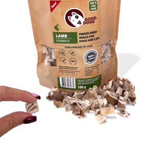 Lamb Stomach – Freeze-Dried Treat for Dogs & Cats