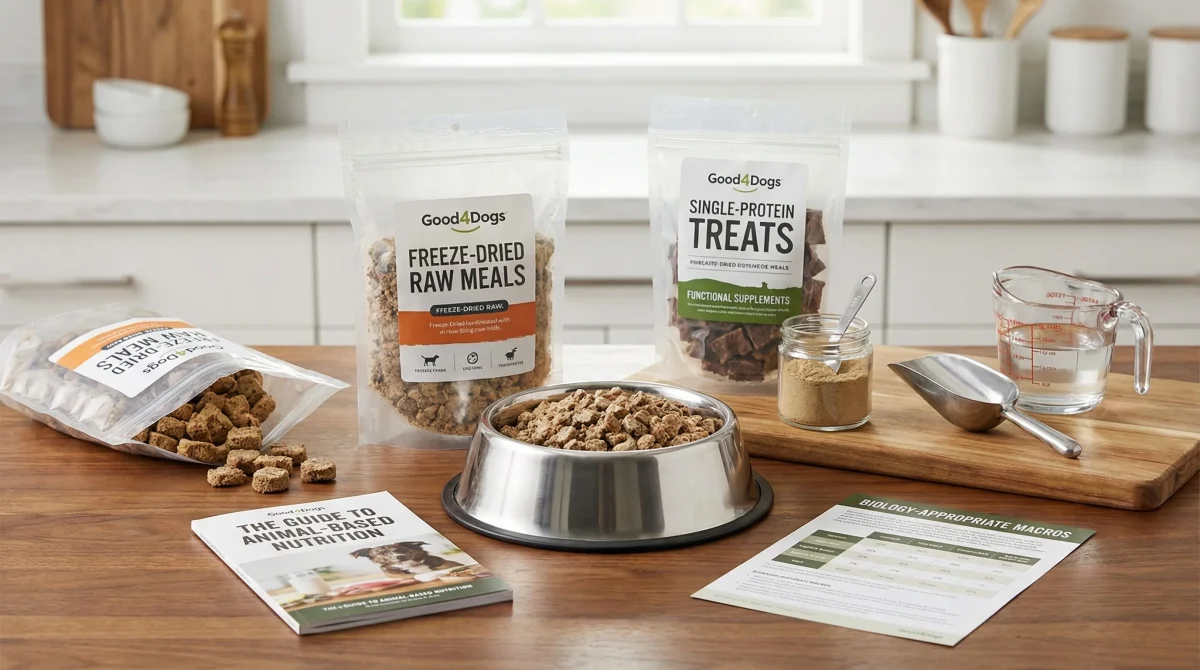 Animal‑Based Pet Nutrition for Dogs: Freeze‑Dried, Raw, and Functional Feeding Explained