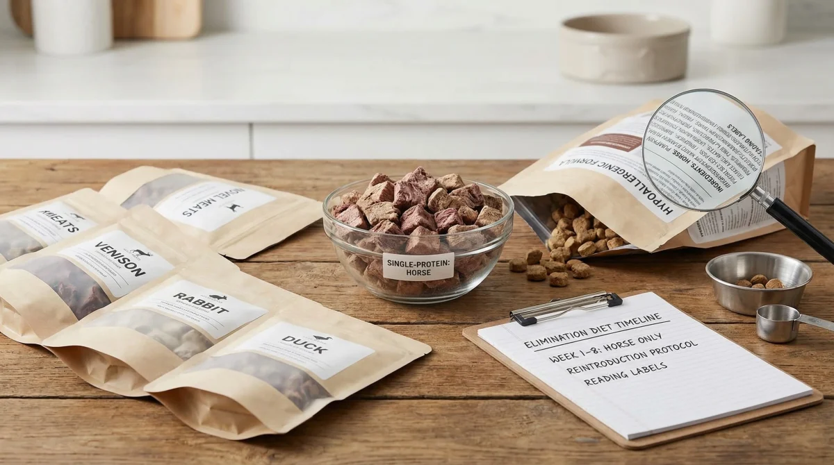 Hypoallergenic Proteins in Practice: When to Choose Horse and Other Novel Meats