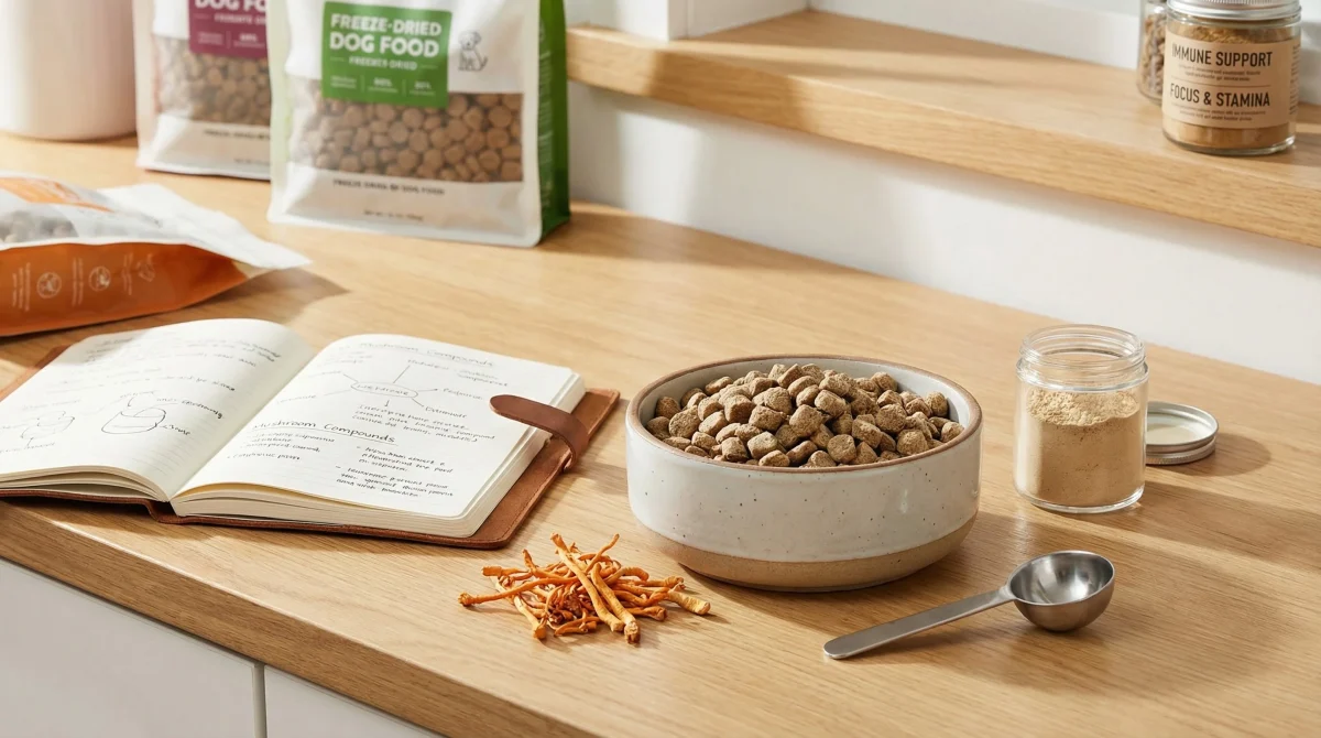 Functional Mushrooms for Dogs: Lion’s Mane and Cordyceps Explained