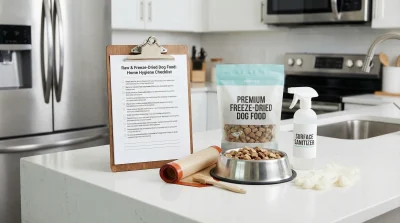 Safe Handling for Raw and Freeze‑Dried Dog Food: A Home Hygiene Checklist