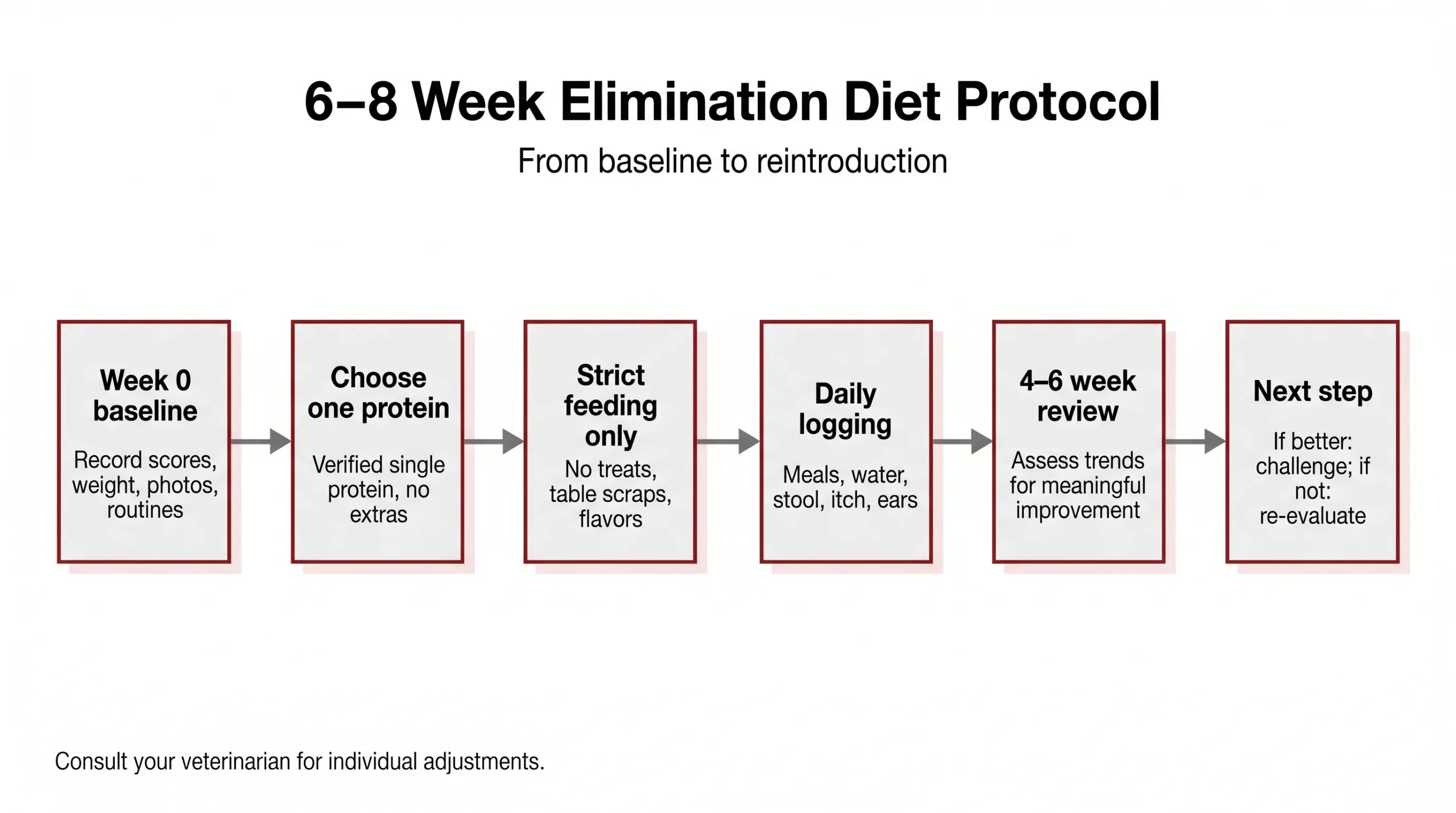 6–8 Week Elimination Diet Protocol